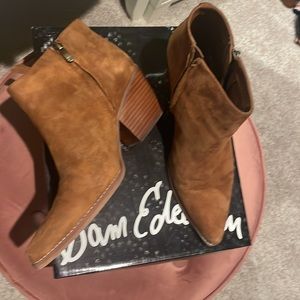 Sam Edelman Walden Brown Suede Boots